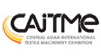 CAITME 2024 - 15-я Центральноазиатская международная выставка текстильного оборудования